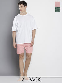 The Indian Garage Co Men Pack of 2 Pure Cotton Boxers