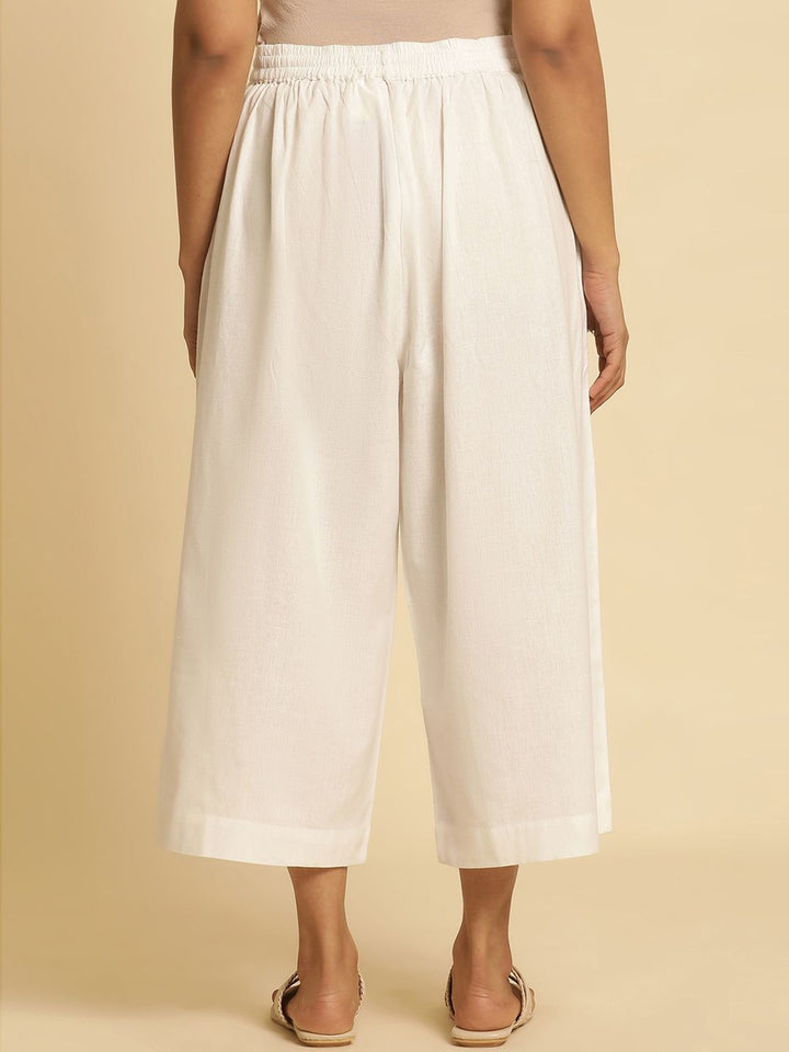 W Women Straight Fit Culottes Trousers