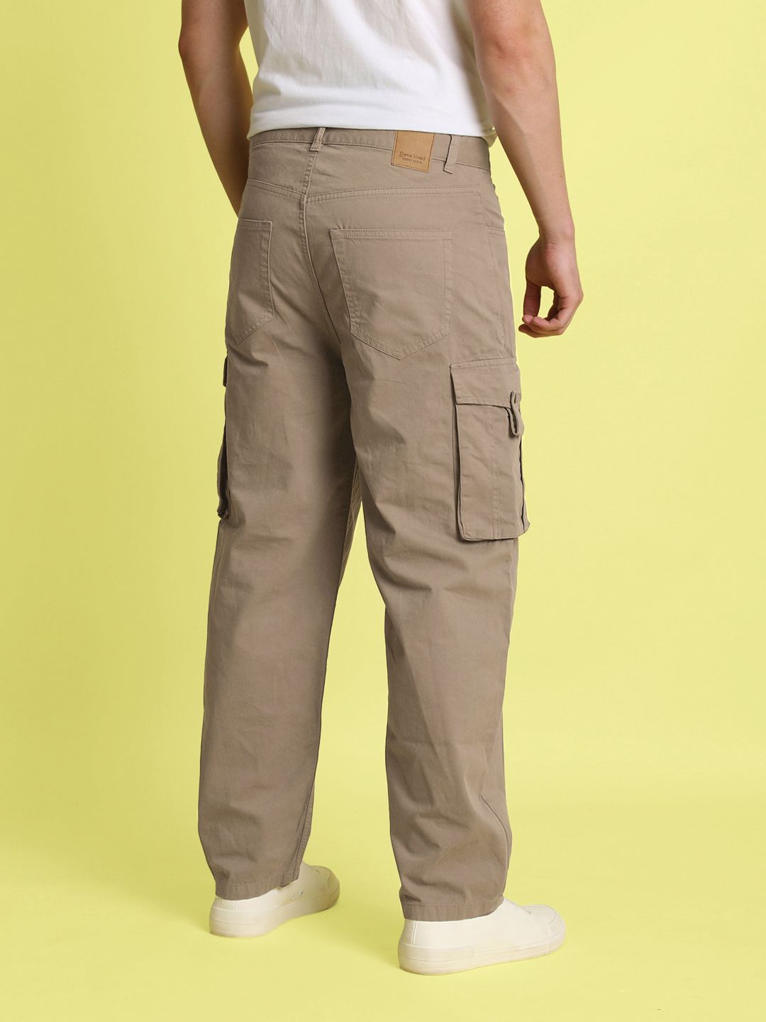 Bene Kleed Men Baggy Fit Cargos Trousers