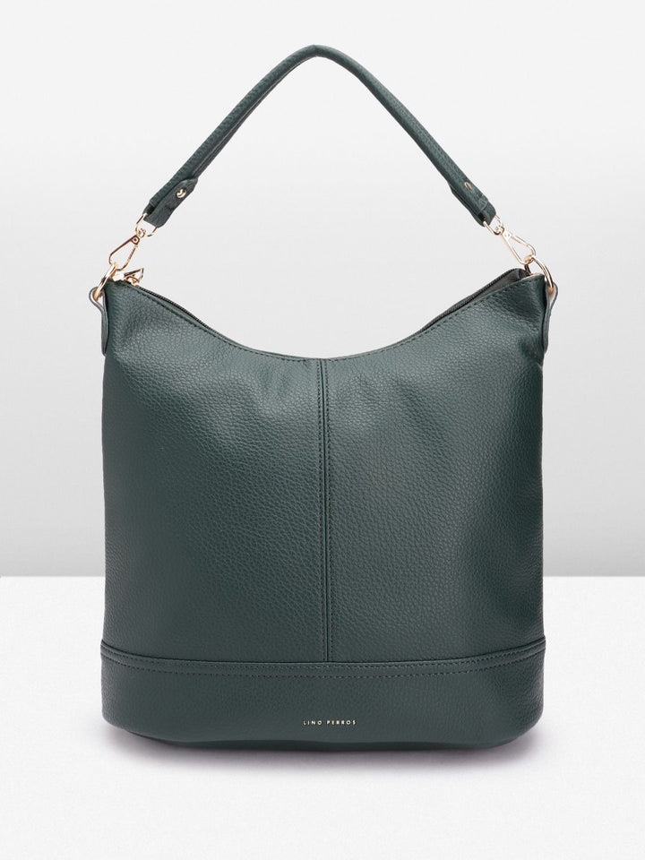 Lino Perros Textured Structured Shoulder Bag