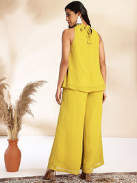 Janasya Dobby Self Design Co-Ord Set