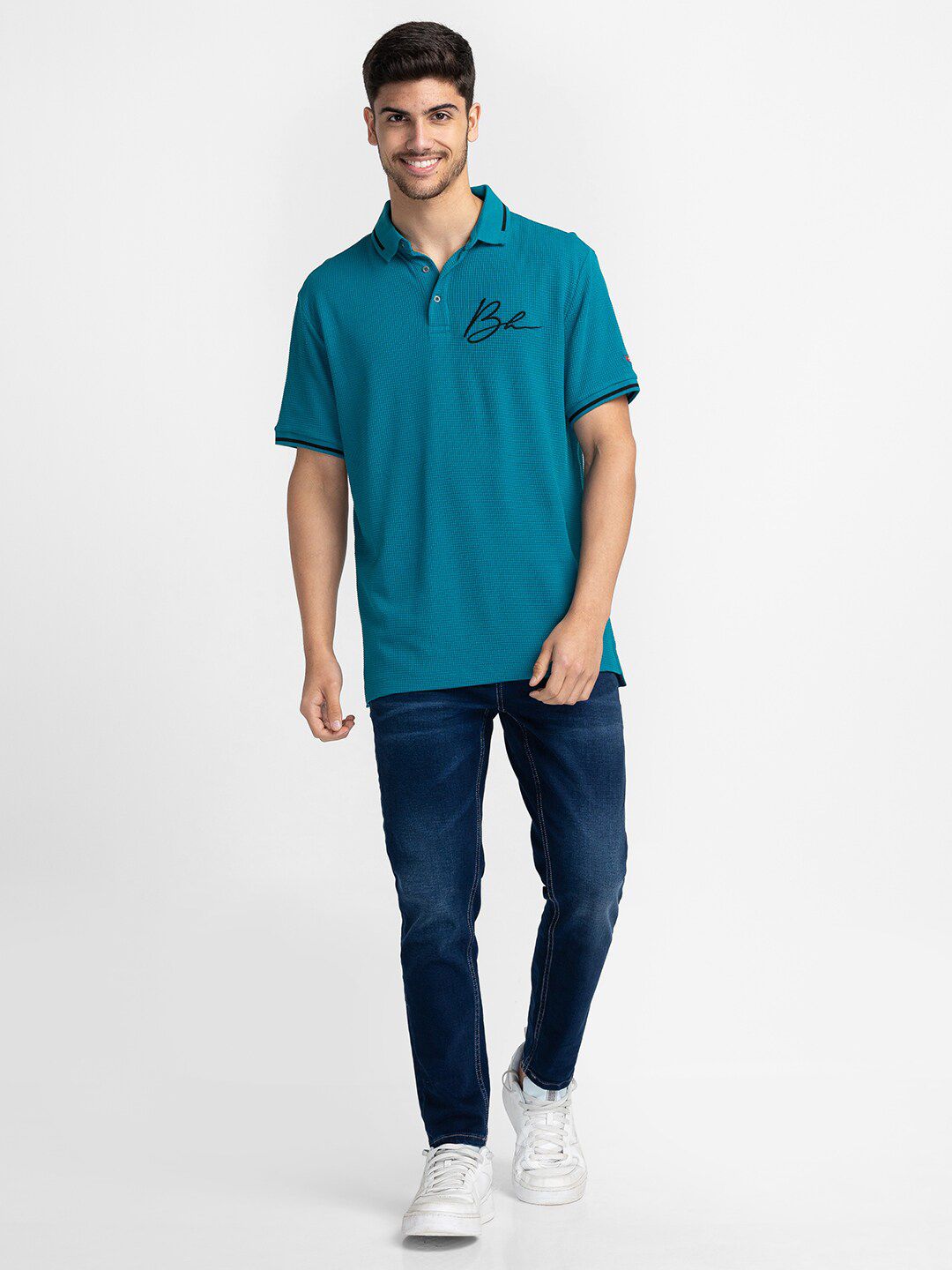 Being Human Polo Collar Casual T-shirt