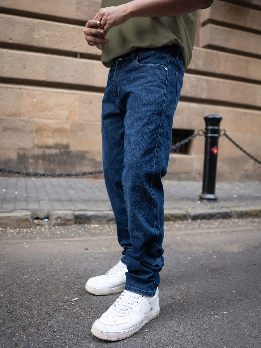 Powerlook Men Regular Fit Mid-Rise Cotton Jeans