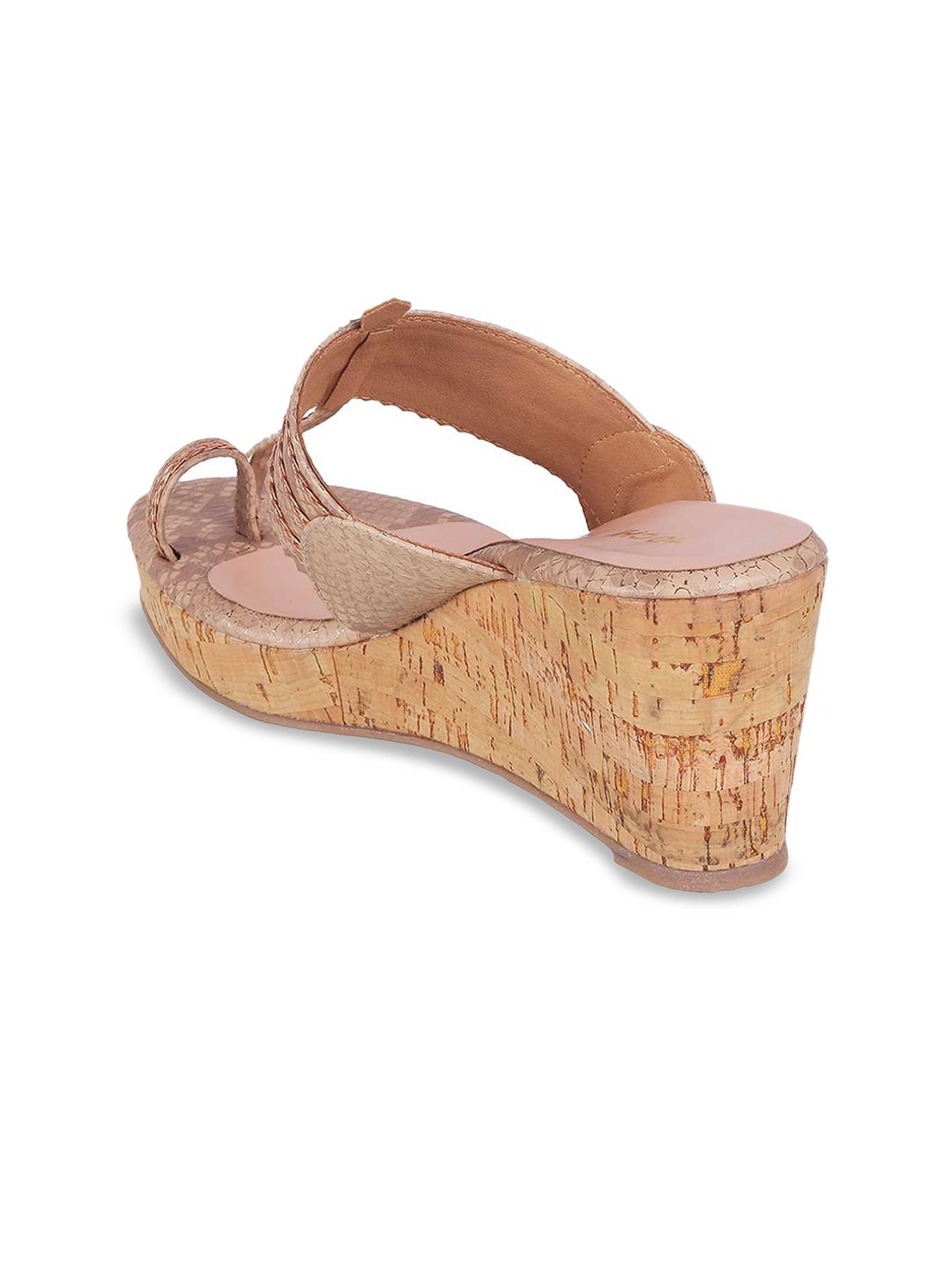 Mochi Embellished Open Toe Wedge Heels