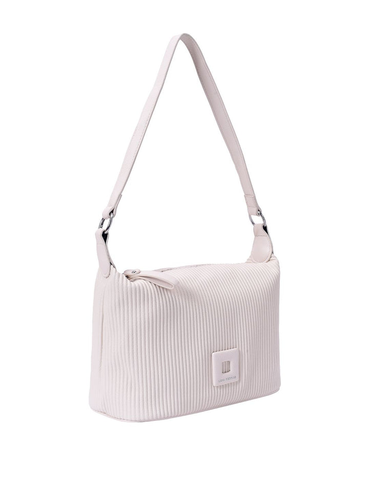 Lino Perros Textured Structured Shoulder Bag