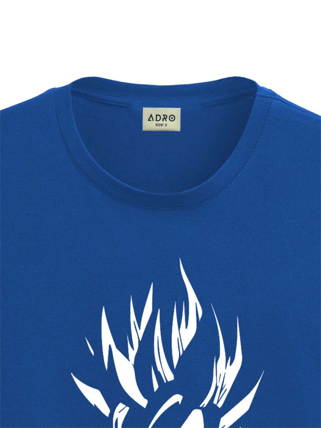 ADRO Men Typography Printed Raw Edge T-shirt