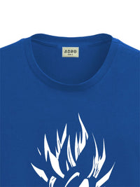 ADRO Men Typography Printed Raw Edge T-shirt