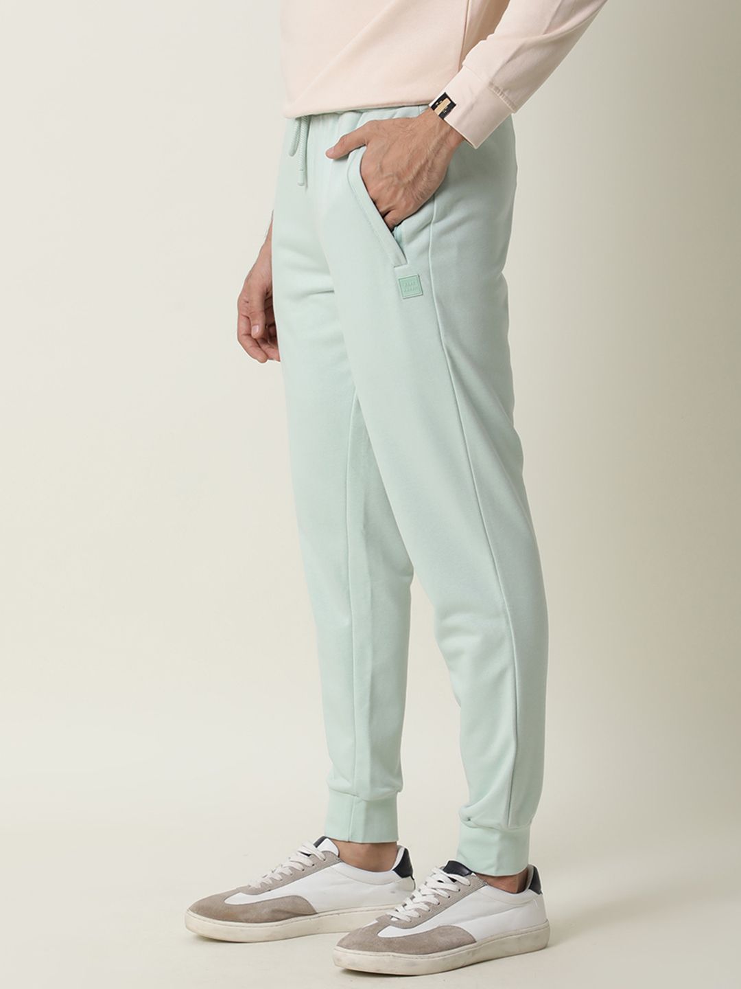 RARE RABBIT Men Arvon Slim Fit Solid Jogger