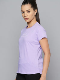 HRX by Hrithik Roshan Brand Logo Printed Rapid-Dry Training T-shirt