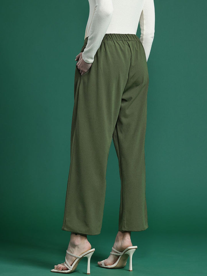DressBerry Women Pleated Culottes