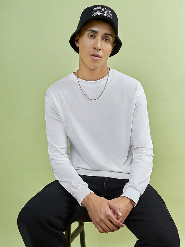 Bewakoof Men Pure Cotton Oversized T-shirt