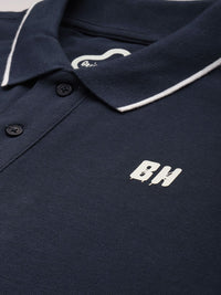 Being Human Polo Collar Pure Cotton T-shirt