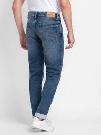 SPYKAR Men Comfort Straight Fit Light Fade Stretchable Jeans
