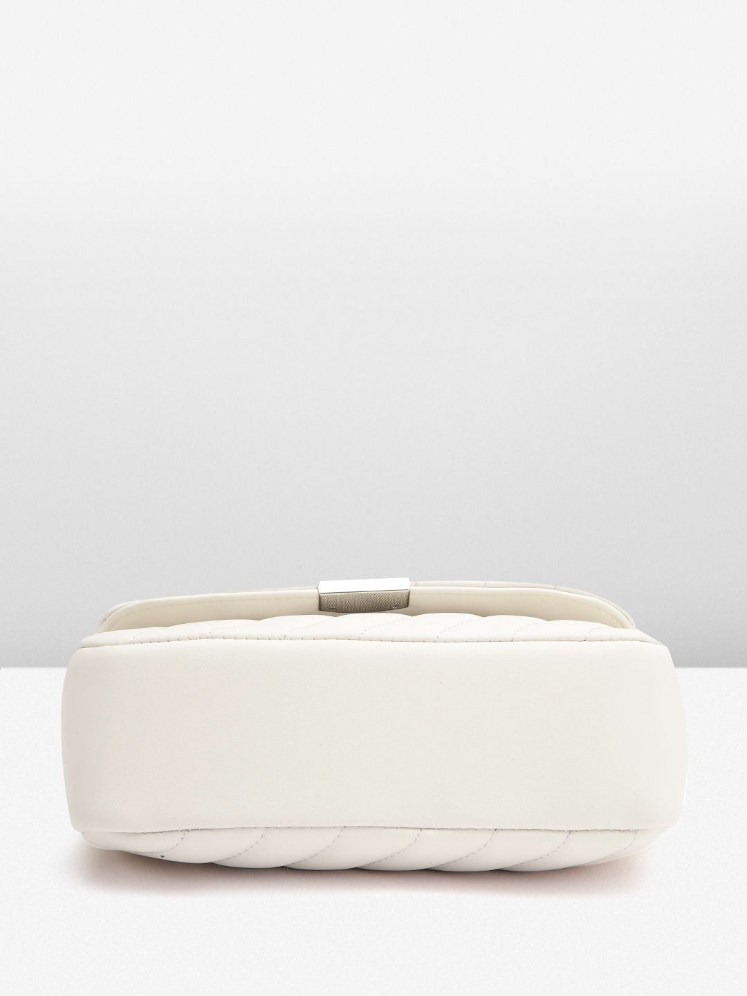 Lino Perros Structured Sling Bag with Quilted Detail