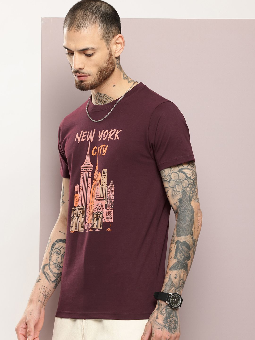 DILLINGER Men Graphic Printed T-shirt