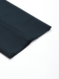 Raymond Men Self-Design Textured Slim Fit Formal Trousers