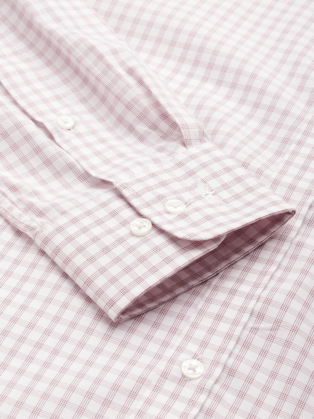 Park Avenue Slim Fit Checked Formal Shirt