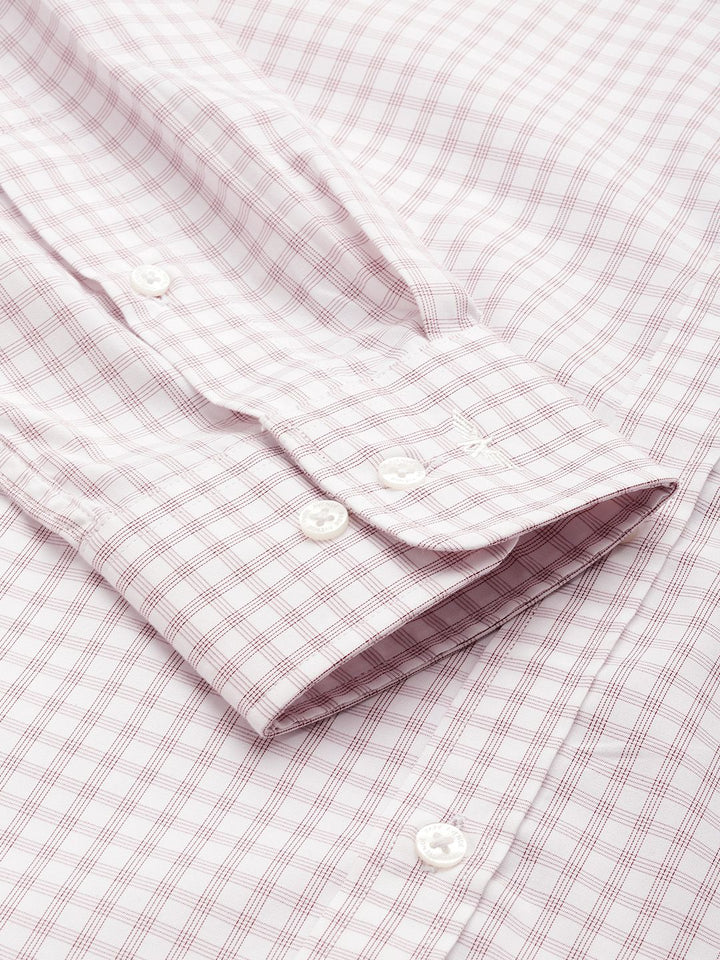 Park Avenue Slim Fit Checked Formal Shirt
