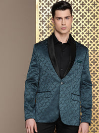 House of Pataudi Men Single-Breasted Tuxedo