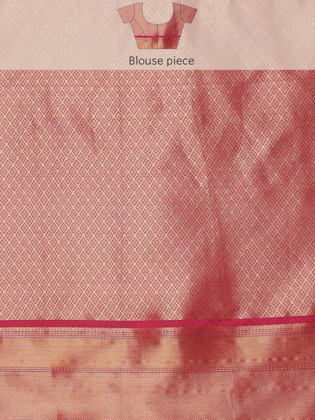 Silk Land Floral Kanjeewaram Silk Silk Digital Print saree