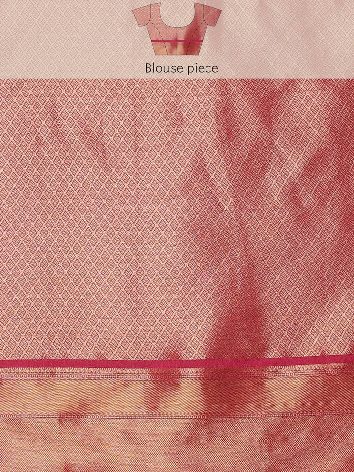 Silk Land Floral Kanjeewaram Silk Silk Digital Print saree