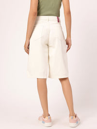 DressBerry Women Denim Duds Bermuda Skater Fit Shorts