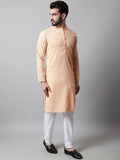 Jompers Ethnic Motifs Embroidered Chikankari Pure Cotton Kurta with Churidar