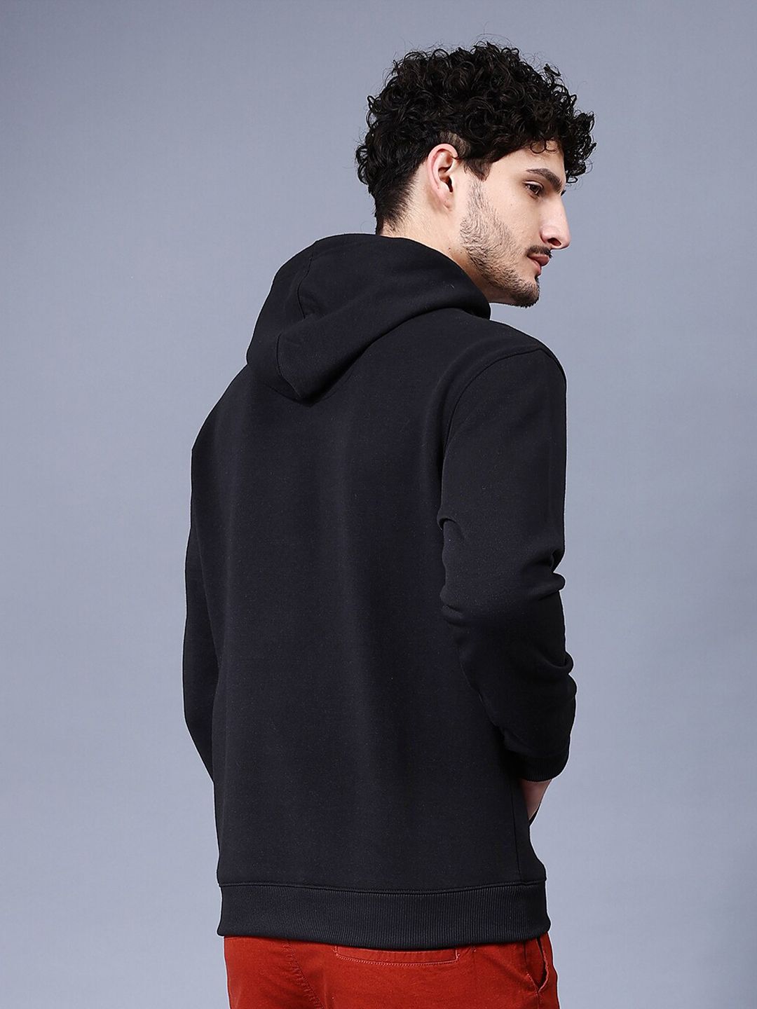The Indian Garage Co Graphic Printed Hooded Sweatshirt