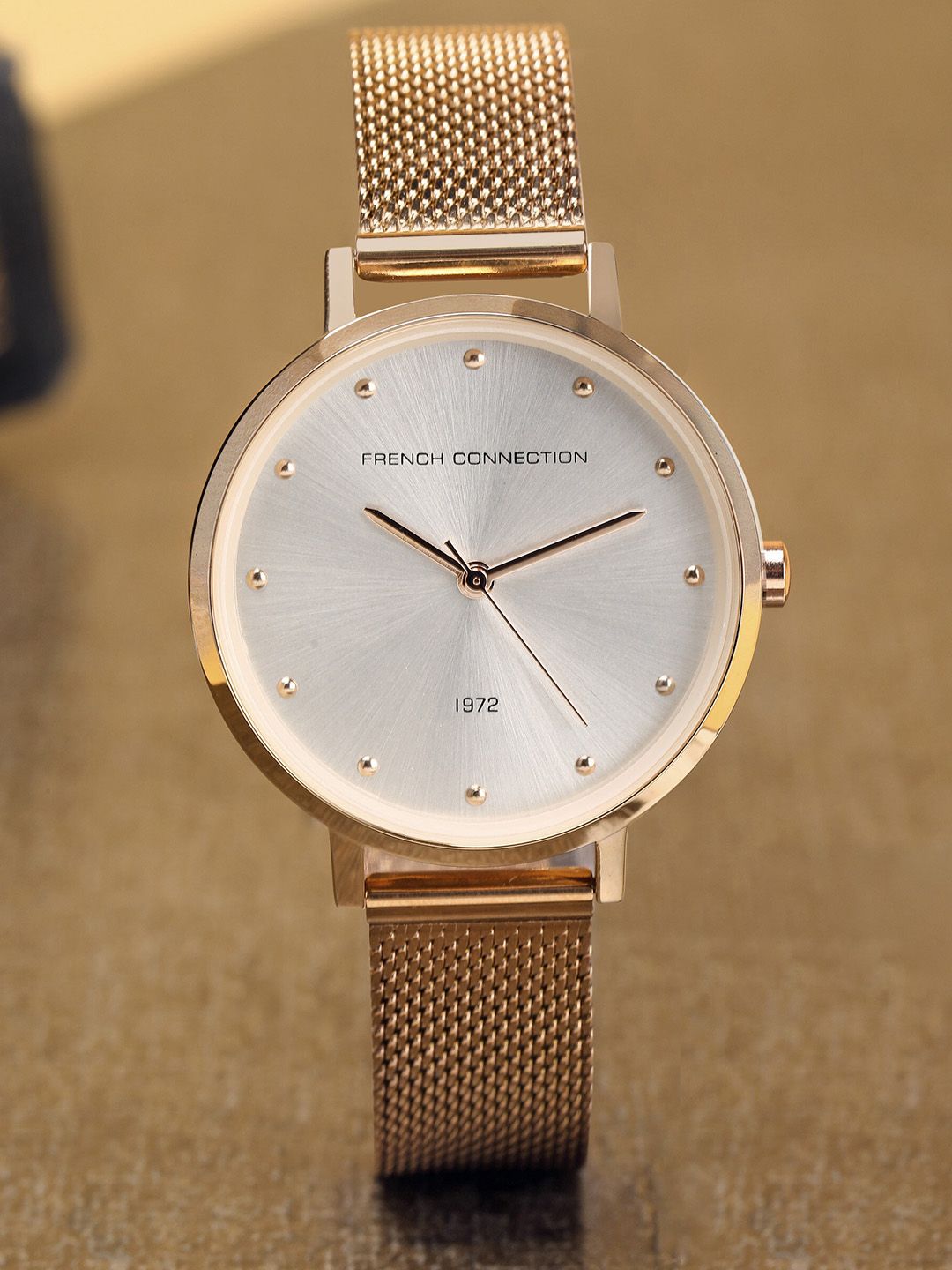 French Connection Women Round Analogue Watch FCN00080G