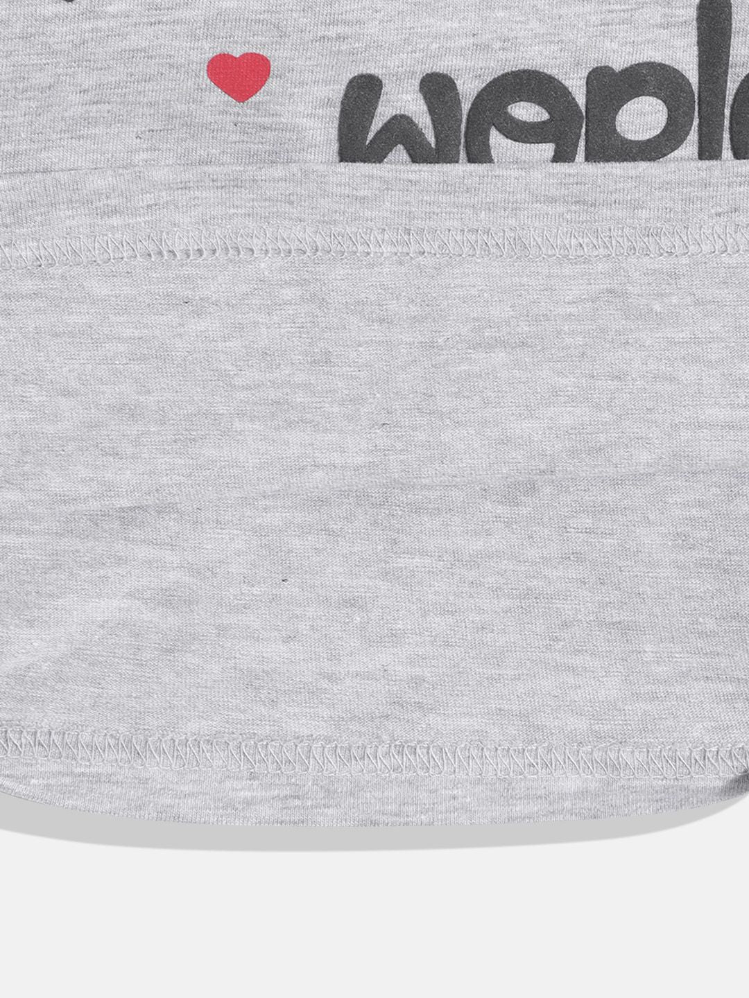 Moms Love Kids Girls Printed Pure Cotton Clothing Set