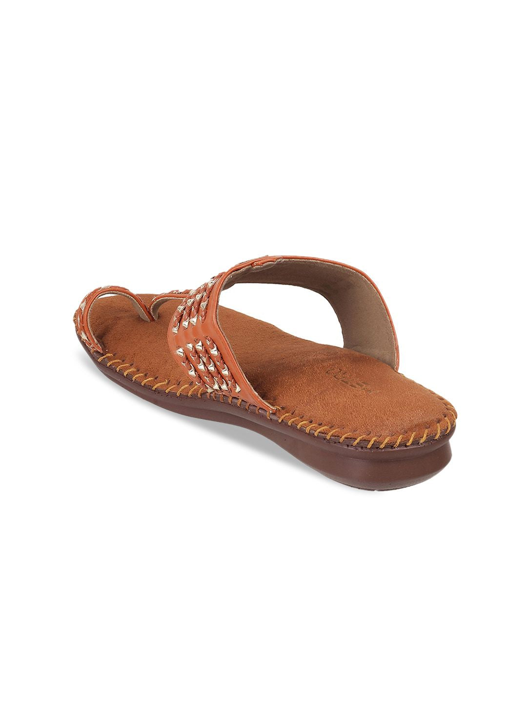 Metro Embellished One Toe Flats