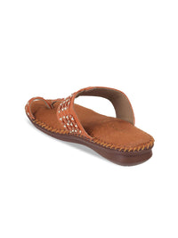 Metro Embellished One Toe Flats