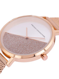 French Connection Women Pink & White Analogue Watch FCN0008K-R