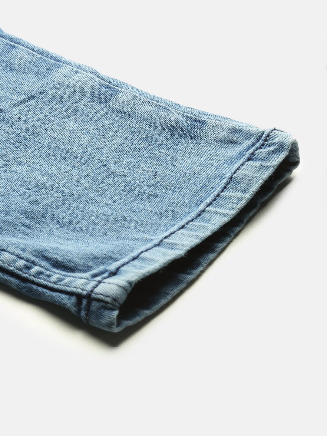 The Indian Garage Co Men Blue Slim Fit Low-Rise Clean Look Stretchable Jeans