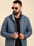 Being Human Mock Collar Padded Jacket