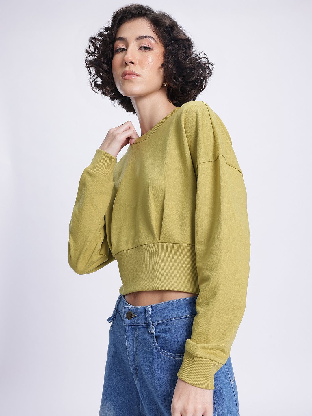 DressBerry Crop Sweatshirt