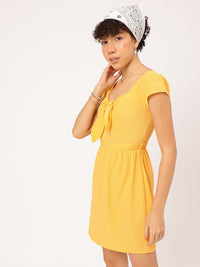 DressBerry Dreamy Drip Seersucker A-Line Mini Dress