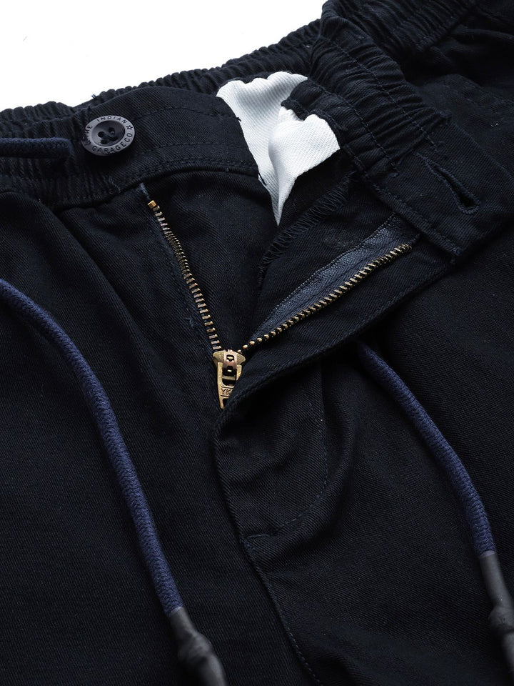 The Indian Garage Co Men Slim Fit Joggers Trousers