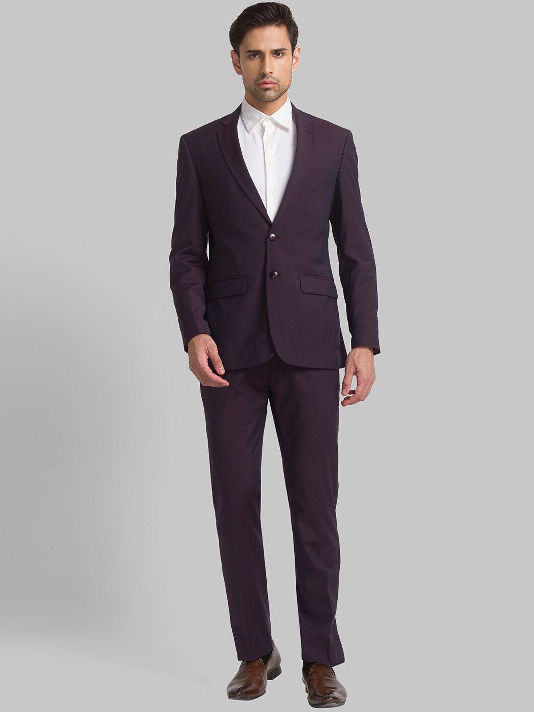 Raymond Men Single Breasted Two Piece Formal Suit