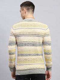 Monte Carlo Men Striped Pullover