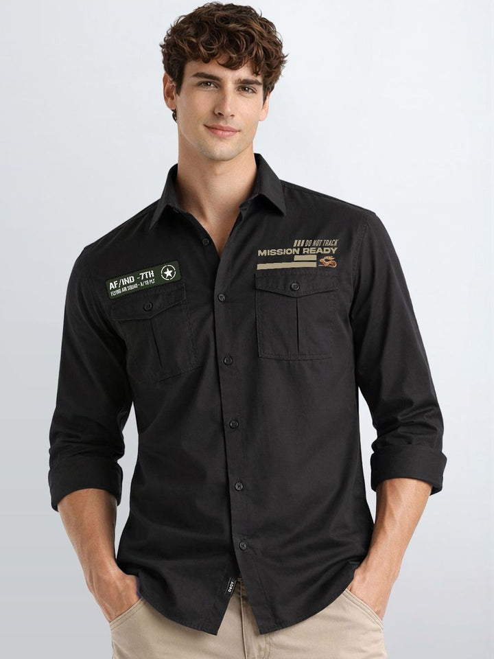 ADRO Men Standard Printed Casual Shirt