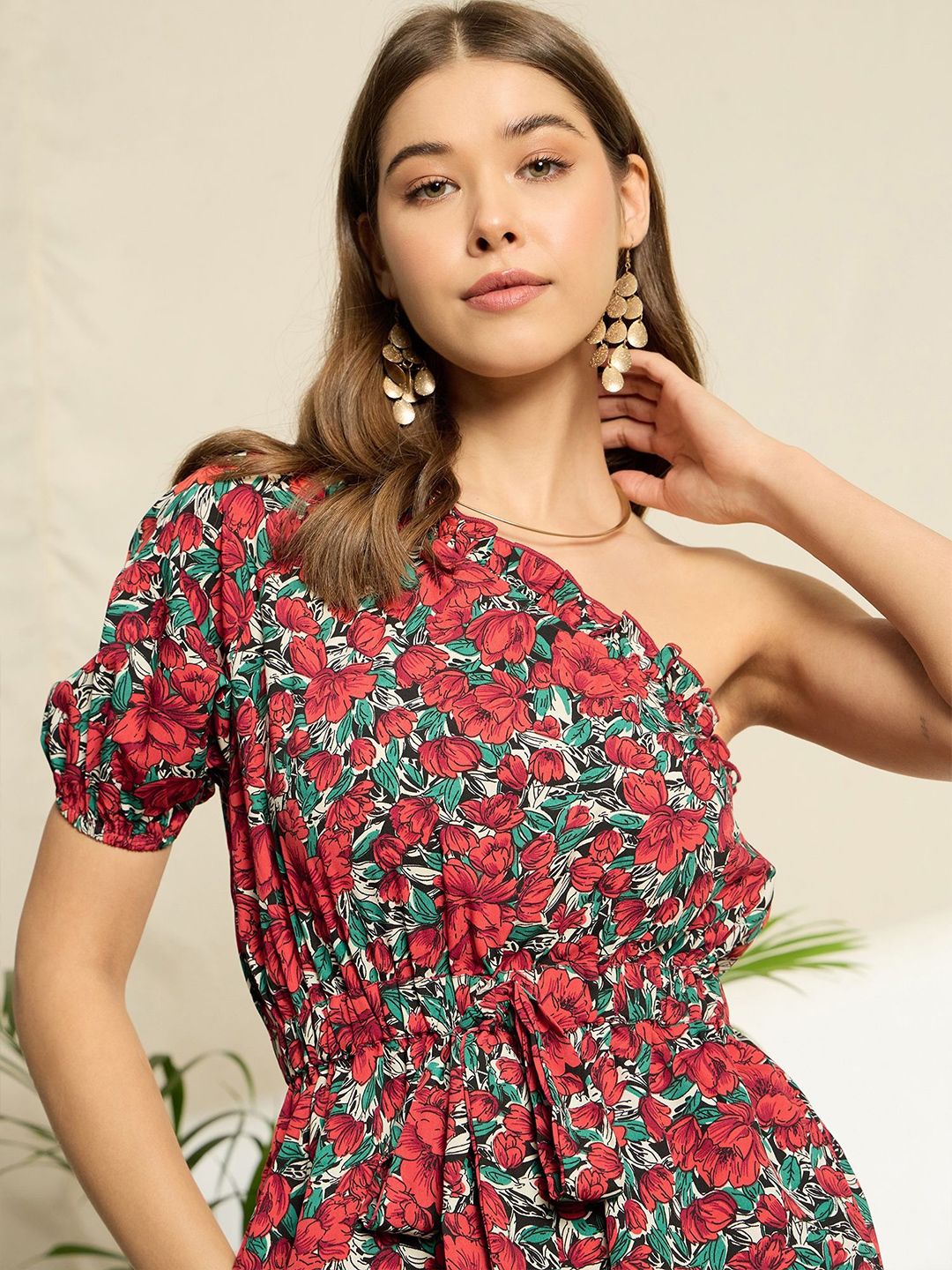 Berrylush Printed Jumpsuit