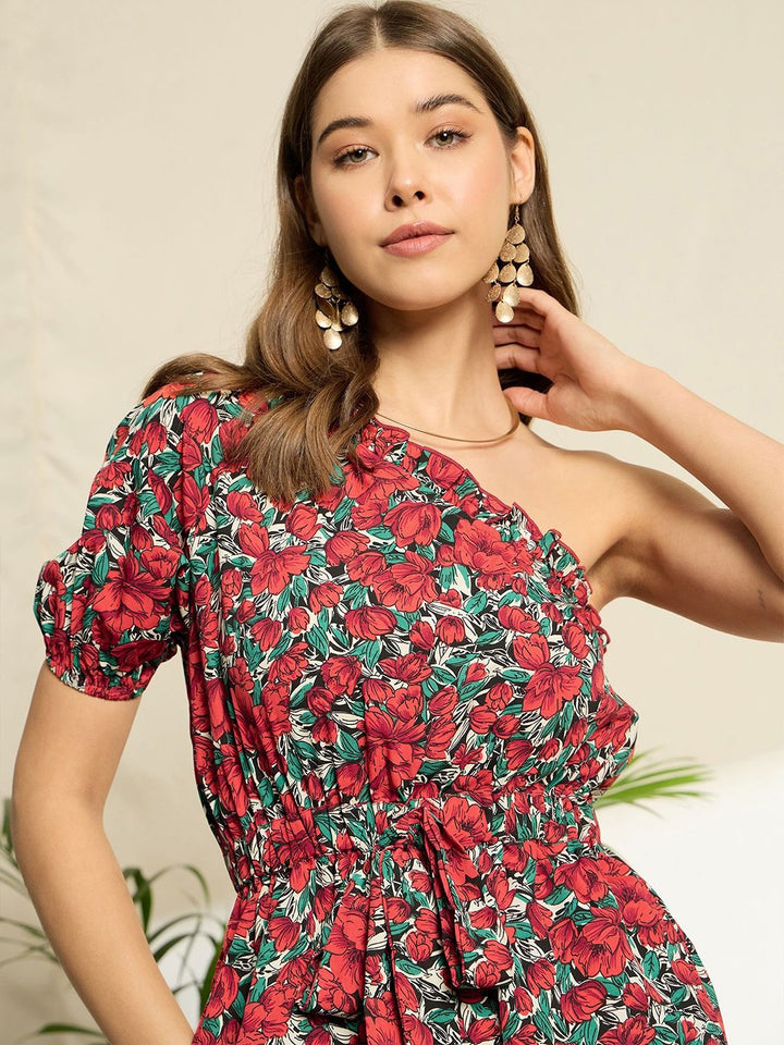 Berrylush Printed Jumpsuit