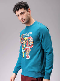 The Indian Garage Co Men Printed Pullover Sweatshirt