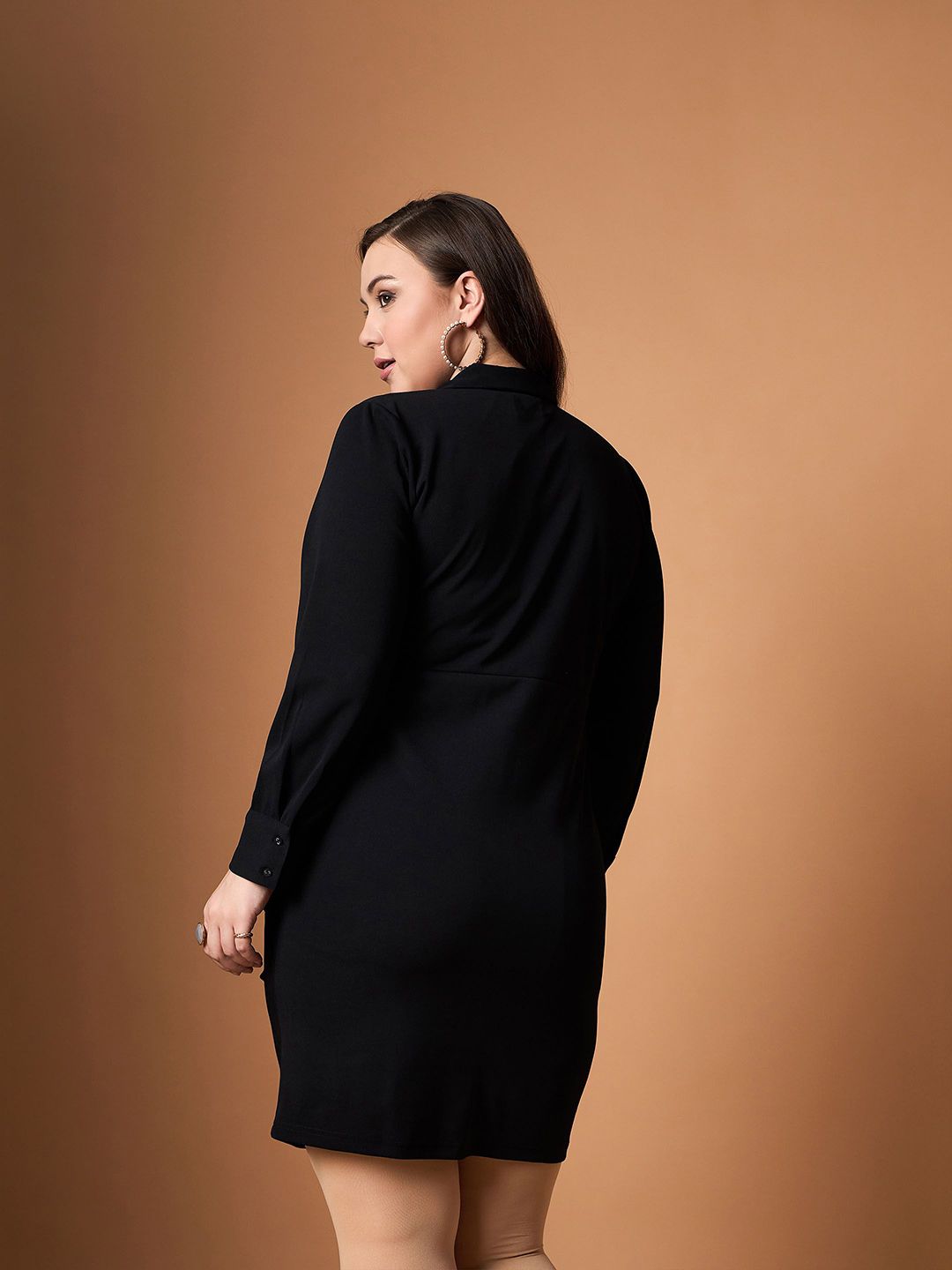 SASSAFRAS Curve Shirt Dress
