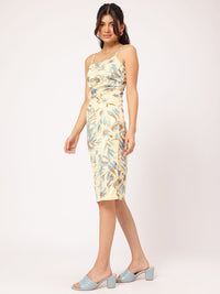 DressBerry Floral Print Sheath Dress