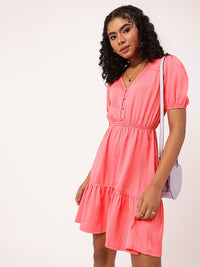 DressBerry Easy Breezy Vibes Summer Tiered Dress