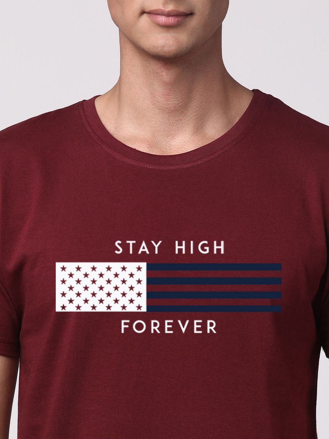 ADRO Men Graphic Printed Cotton T-shirt