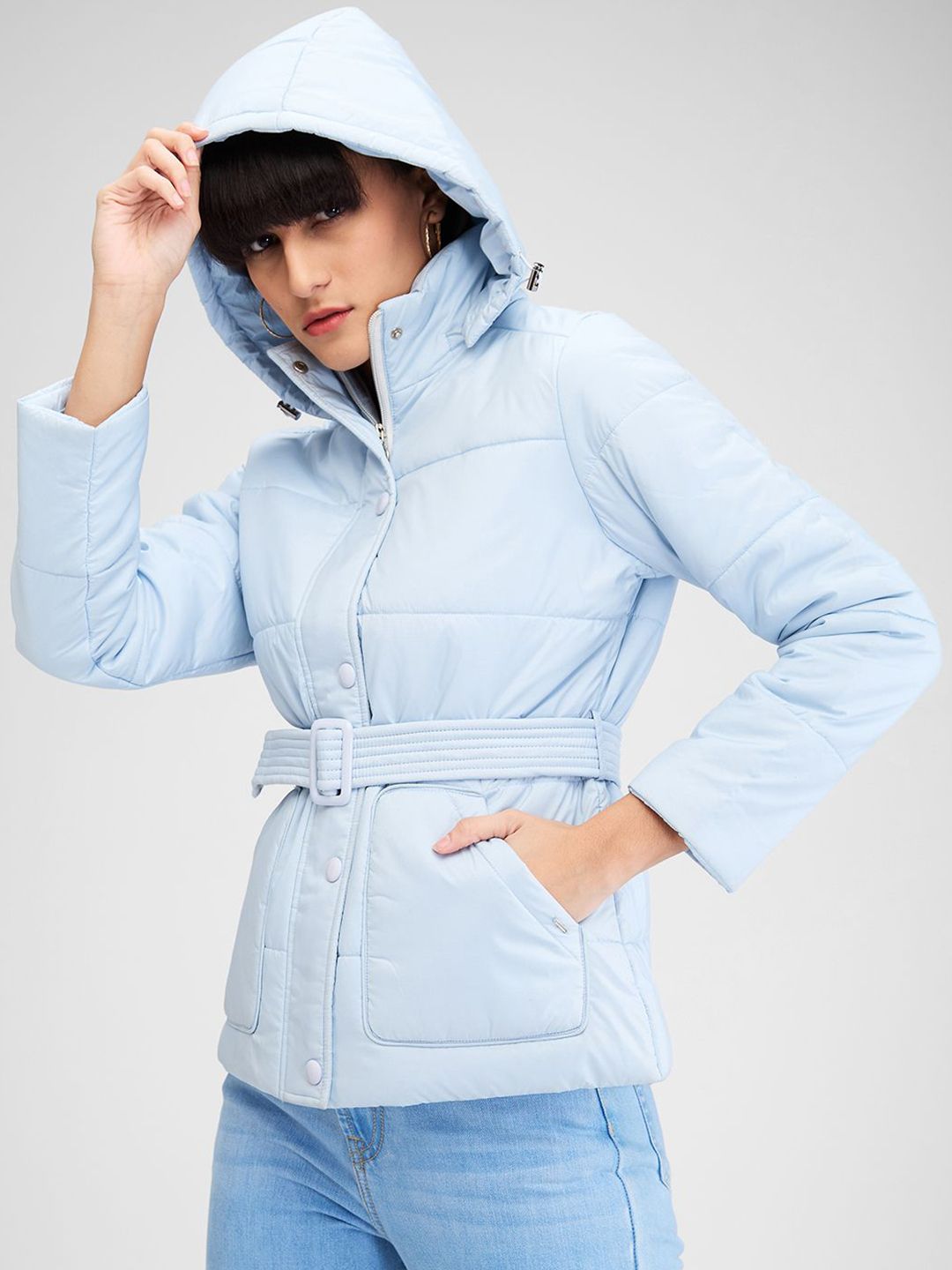 SPYKAR Women Parka Jacket