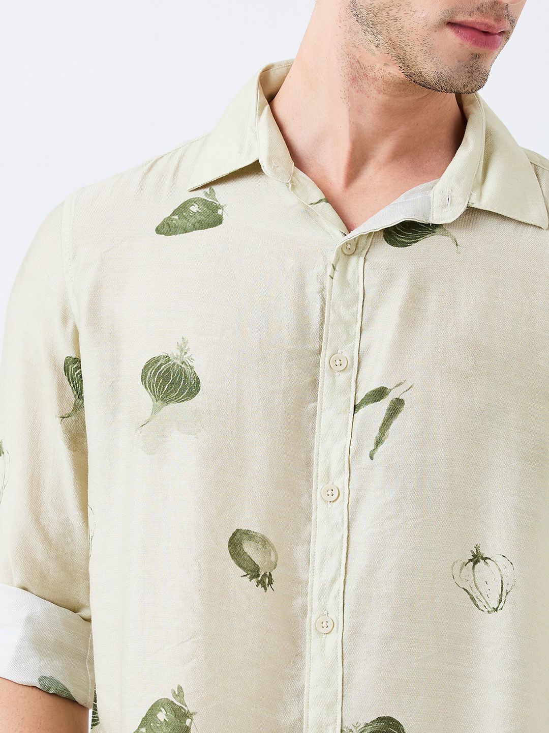 SPYKAR Men Spread Collar Conversational Printed Casual Shirt